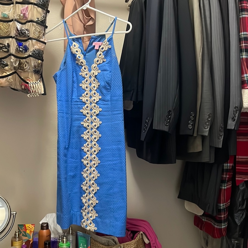 Lilly Pulitzer dress barely worn.  Perfect for work or wedding.